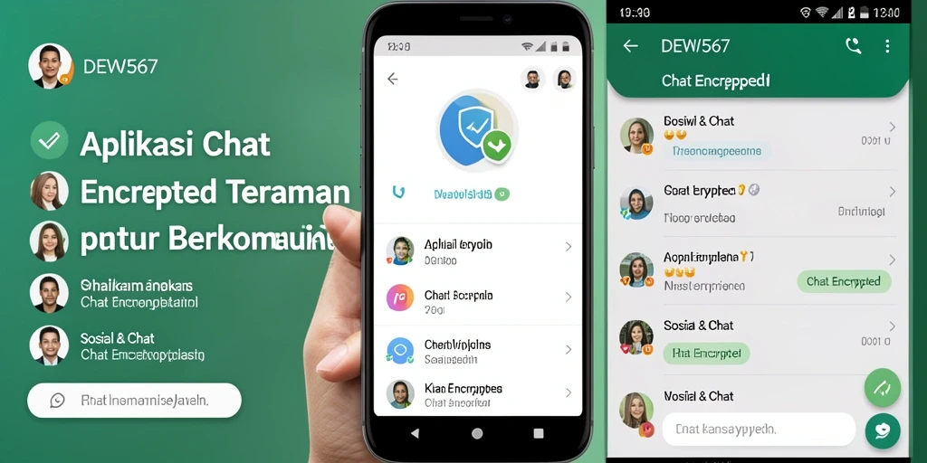 Antarmuka pengguna DEWI567 yang sederhana dan aman.